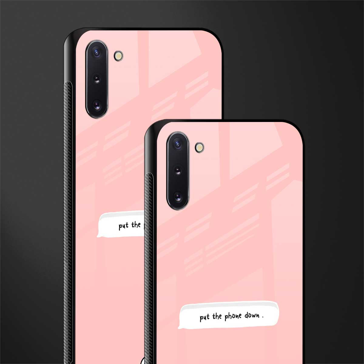 put the phone down glass case for samsung galaxy note 10 image-2
