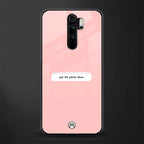 put the phone down glass case for redmi note 8 pro image