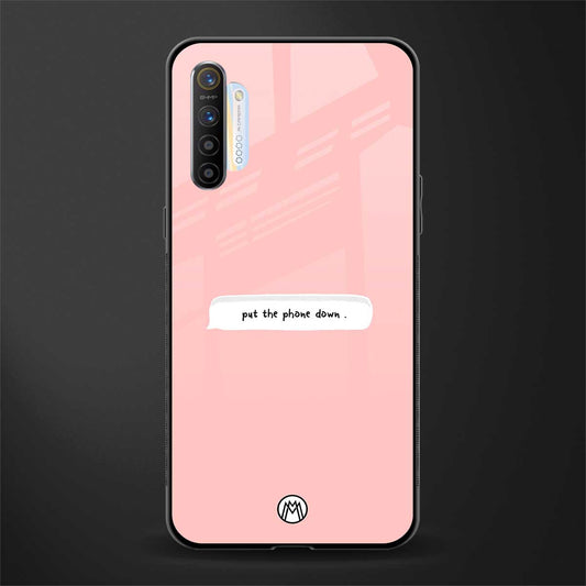put the phone down glass case for realme x2 image