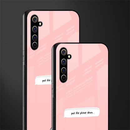 put the phone down glass case for realme x50 pro image-2