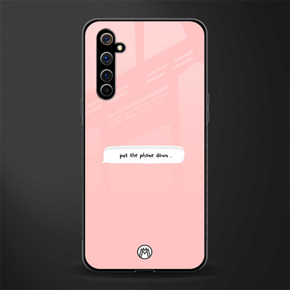 put the phone down glass case for realme x50 pro image