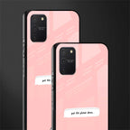 put the phone down glass case for samsung galaxy a91 image-2