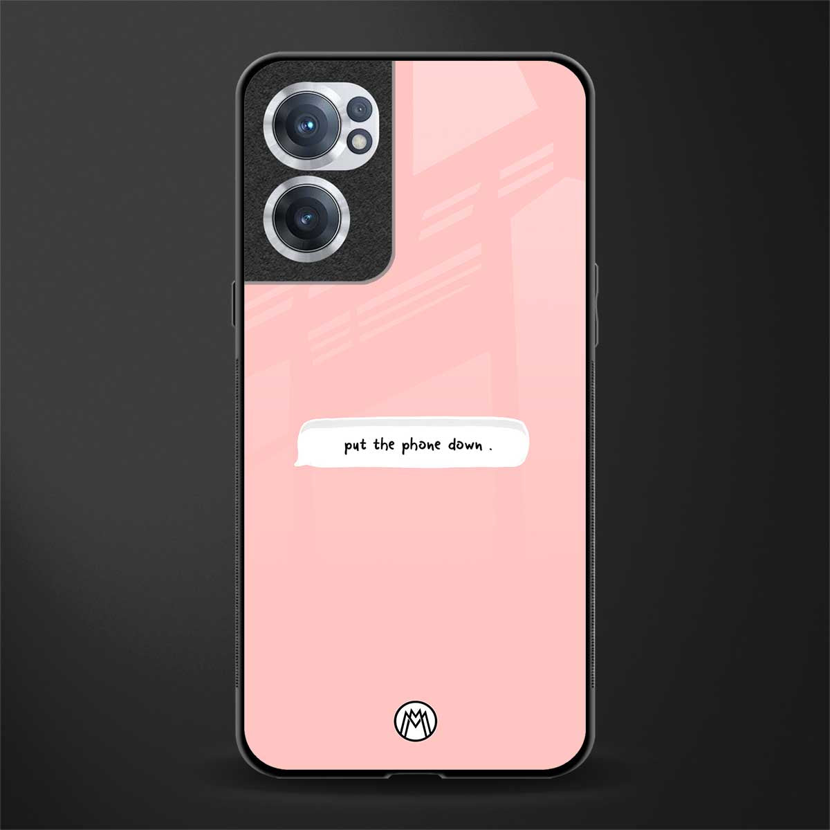 put the phone down glass case for oneplus nord ce 2 5g image