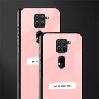 put the phone down glass case for redmi note 9 image-2
