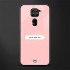 put the phone down glass case for redmi note 9 image