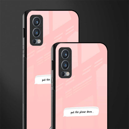 put the phone down glass case for oneplus nord 2 5g image-2