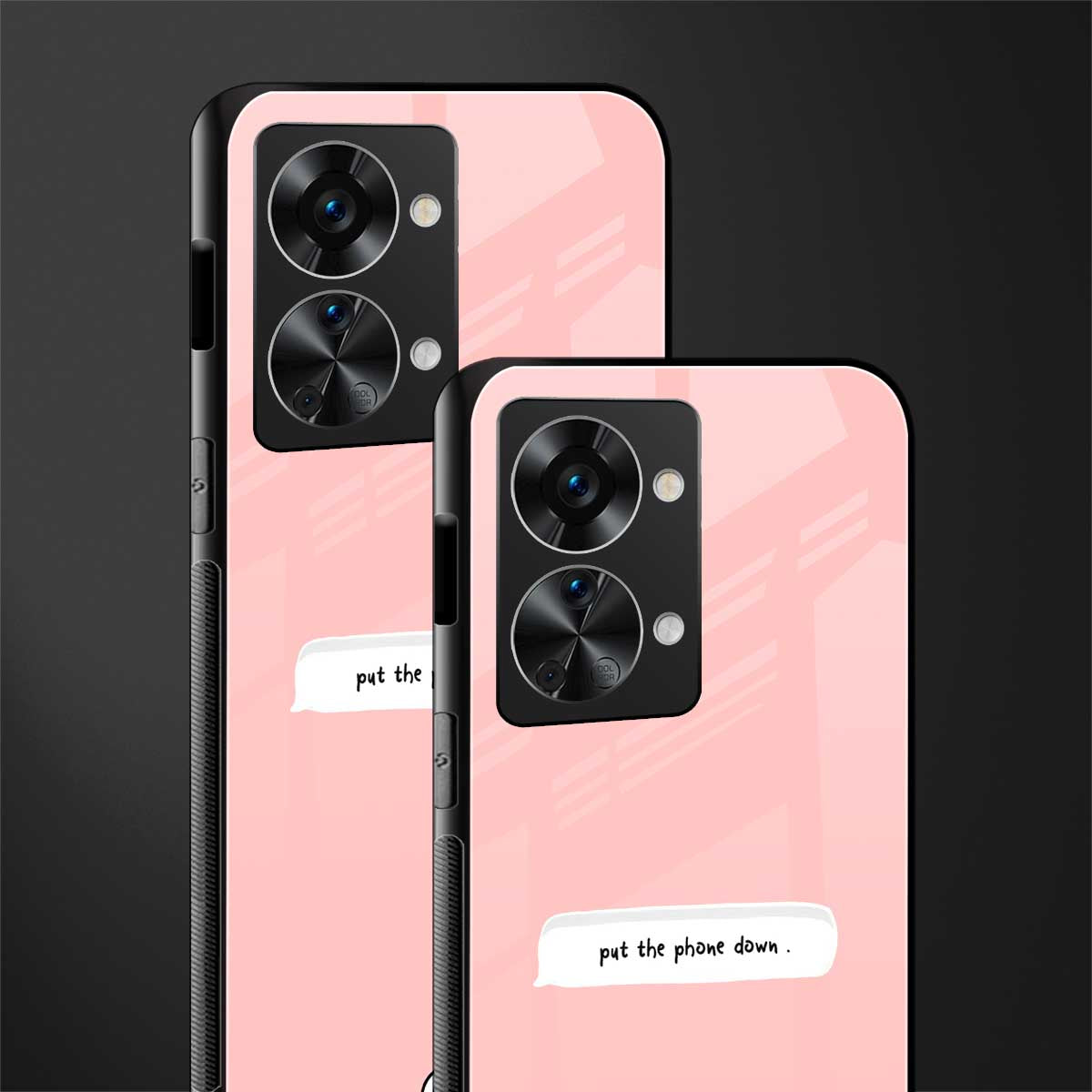 put the phone down glass case for phone case | glass case for oneplus nord 2t 5g