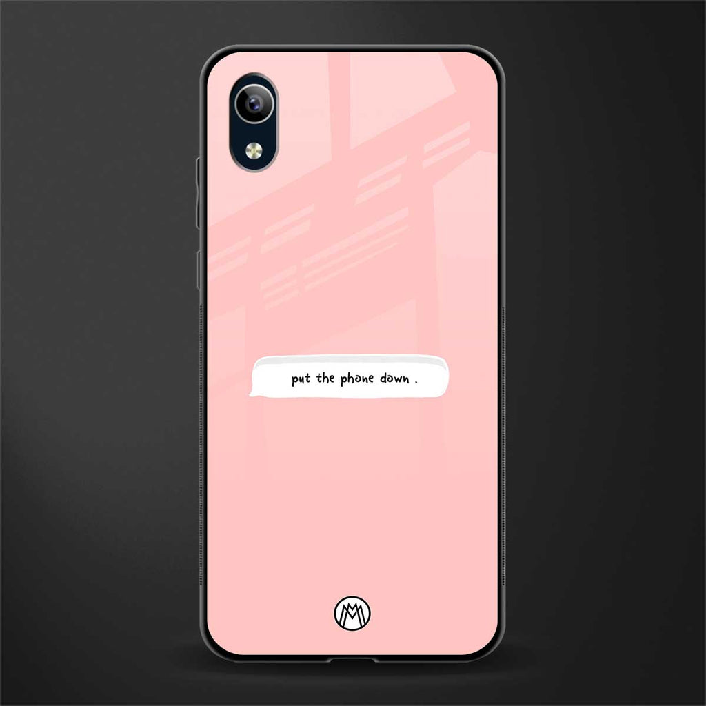 put the phone down glass case for vivo y91i image