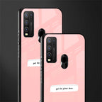 put the phone down glass case for vivo y50 image-2