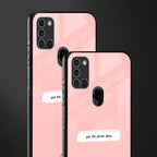 put the phone down glass case for samsung galaxy a21s image-2