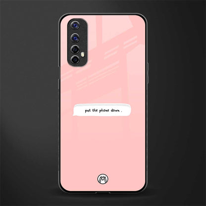 put the phone down glass case for realme 7 image