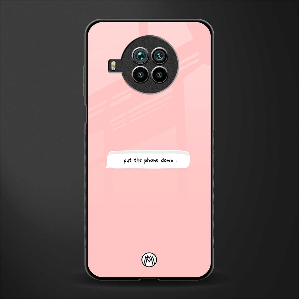 put the phone down glass case for mi 10i image