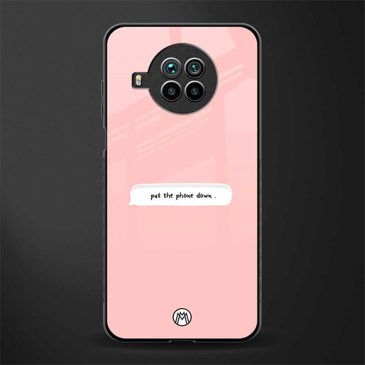 put the phone down glass case for mi 10i image