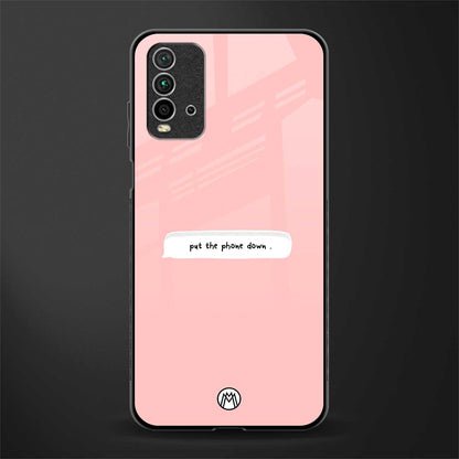 put the phone down glass case for redmi 9 power image