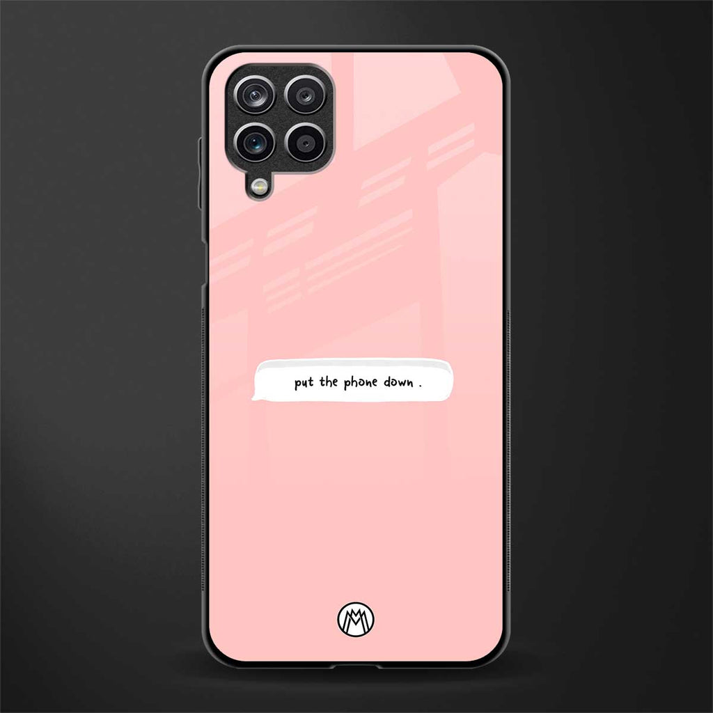 put the phone down glass case for samsung galaxy a42 5g image