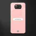 put the phone down glass case for poco x3 image