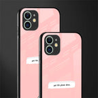 put the phone down glass case for iphone 12 mini image-2