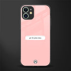 put the phone down glass case for iphone 12 mini image