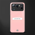 put the phone down glass case for mi 11 ultra 5g image