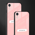 put the phone down glass case for iphone xr image-2