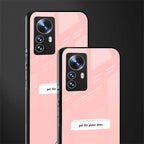 put the phone down back phone cover | glass case for xiaomi 12 pro