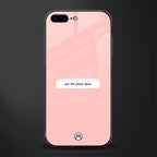 put the phone down glass case for iphone 8 plus image