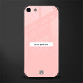 put the phone down glass case for iphone se 2020 image
