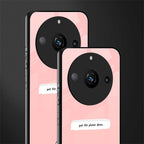 put the phone down back phone cover | glass case for realme 11 pro 5g