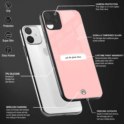 put the phone down back phone cover | glass case for samsung galaxy a04