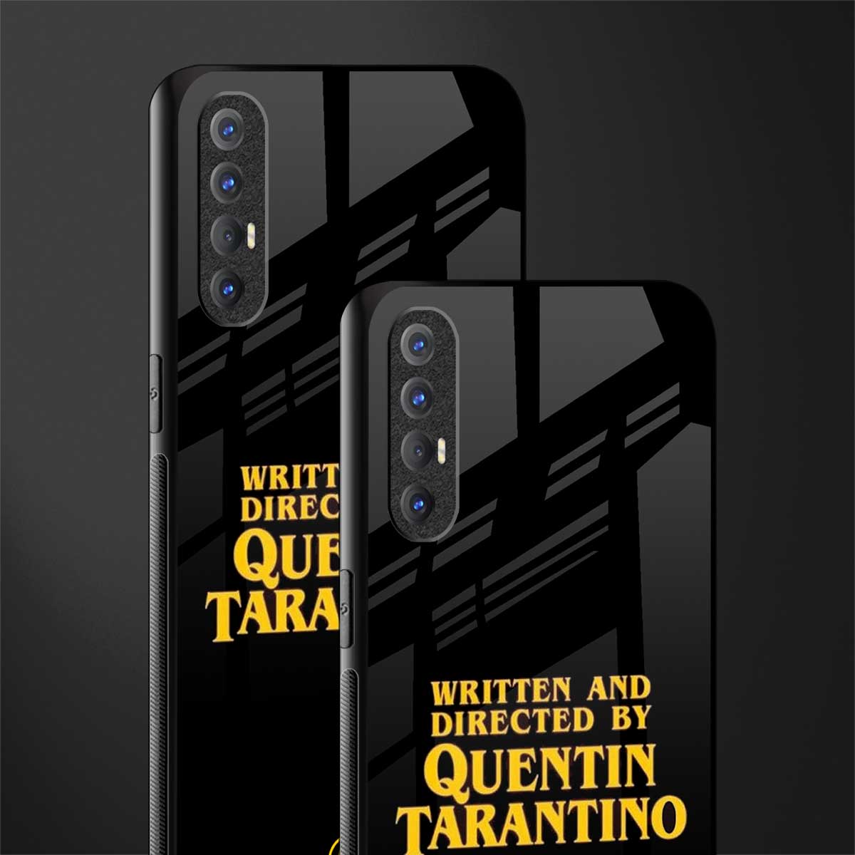 quentin tarantino glass case for oppo reno 3 pro image-2