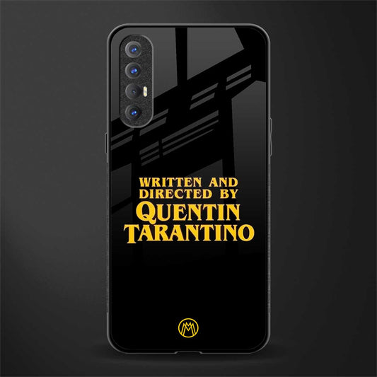 quentin tarantino glass case for oppo reno 3 pro image