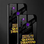 quentin tarantino glass case for realme 5i image-2