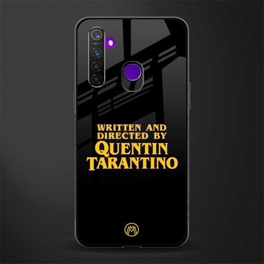 quentin tarantino glass case for realme 5 pro image