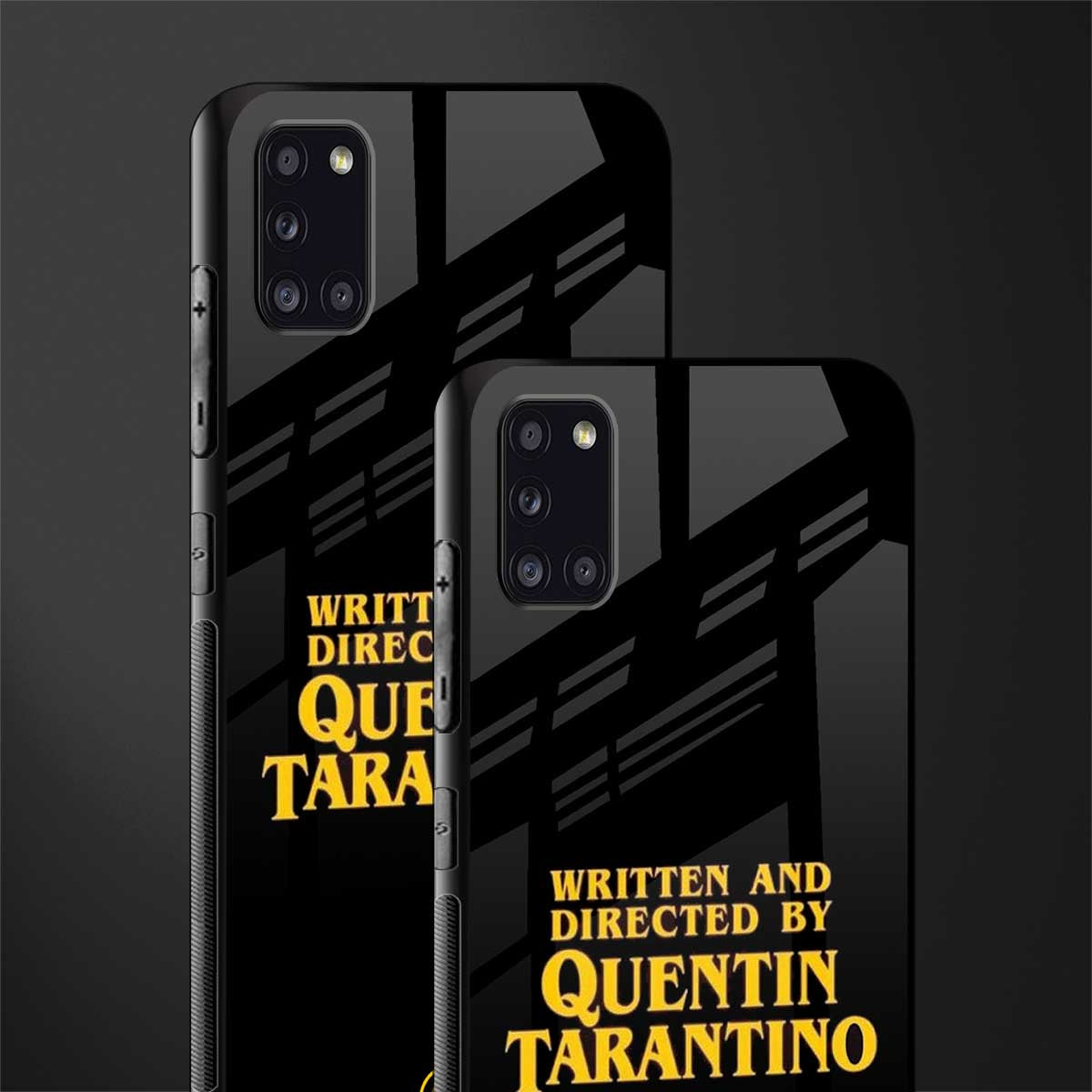 quentin tarantino glass case for samsung galaxy a31 image-2