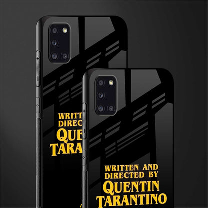 quentin tarantino glass case for samsung galaxy a31 image-2