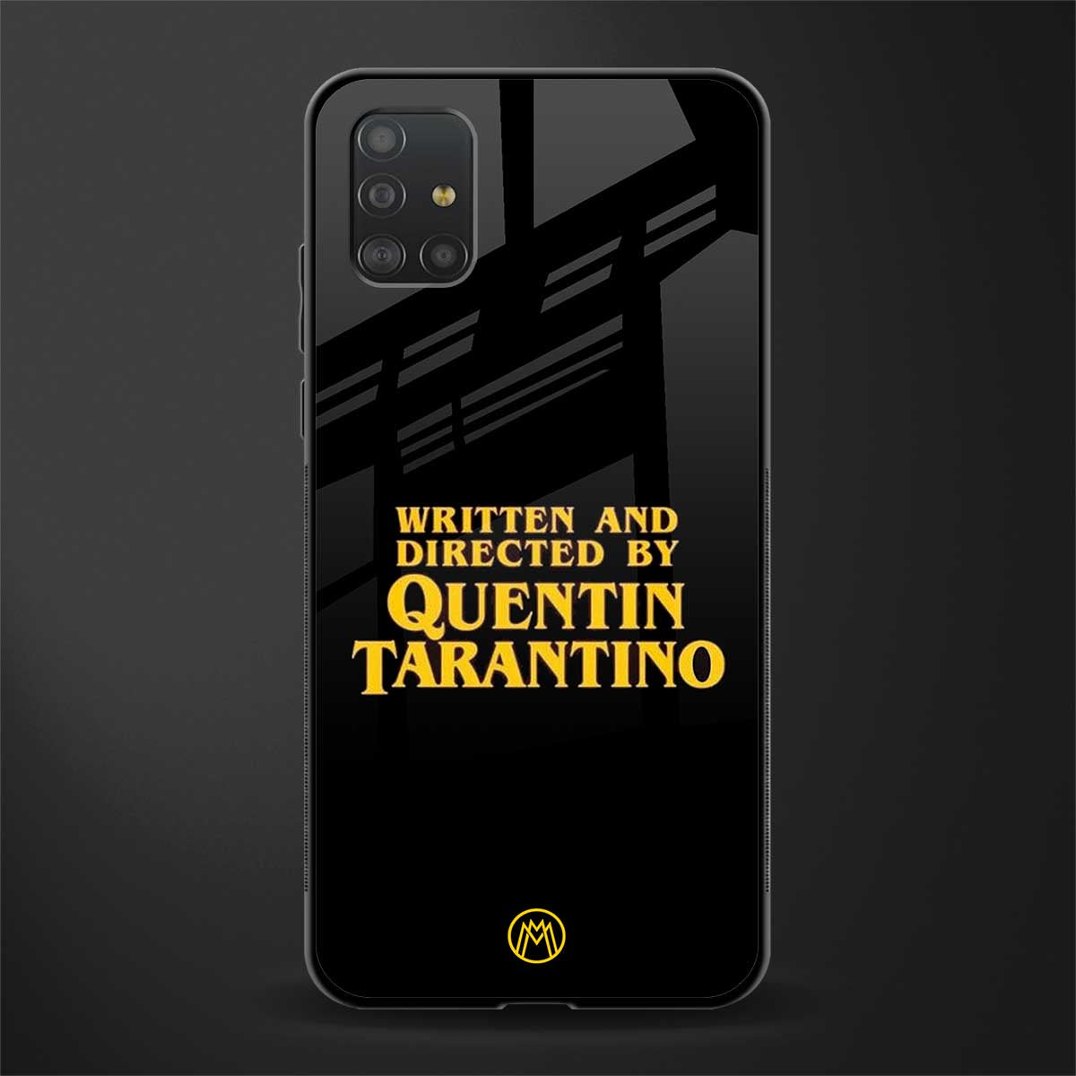 quentin tarantino glass case for samsung galaxy a51 image