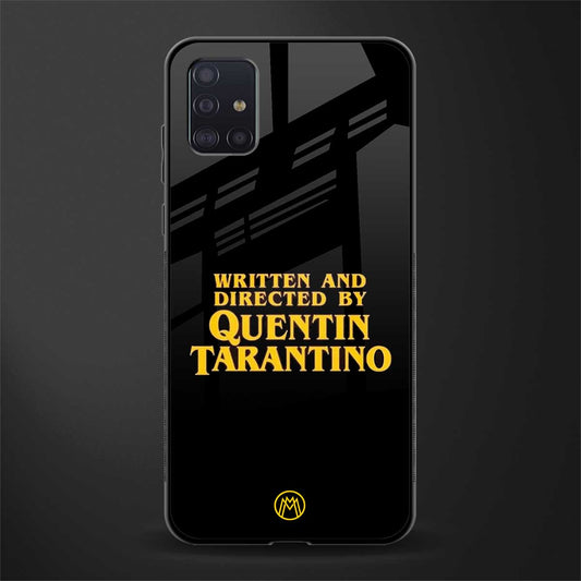 quentin tarantino glass case for samsung galaxy a71 image