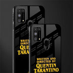 quentin tarantino glass case for samsung galaxy f41 image-2