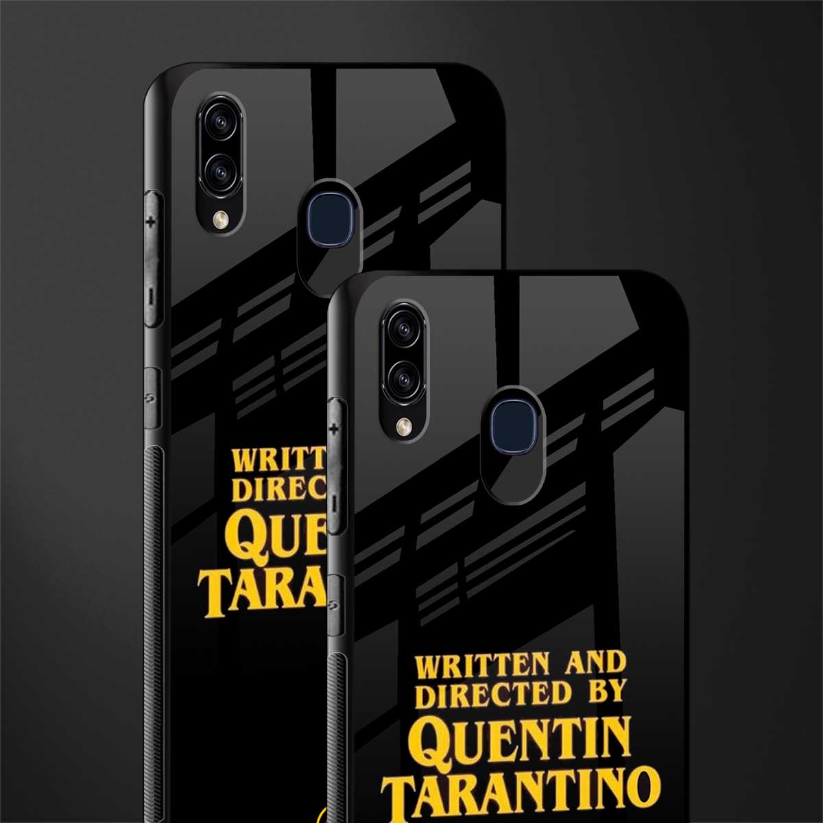 quentin tarantino glass case for samsung galaxy m10s image-2