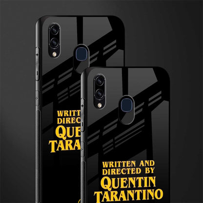 quentin tarantino glass case for samsung galaxy a30 image-2