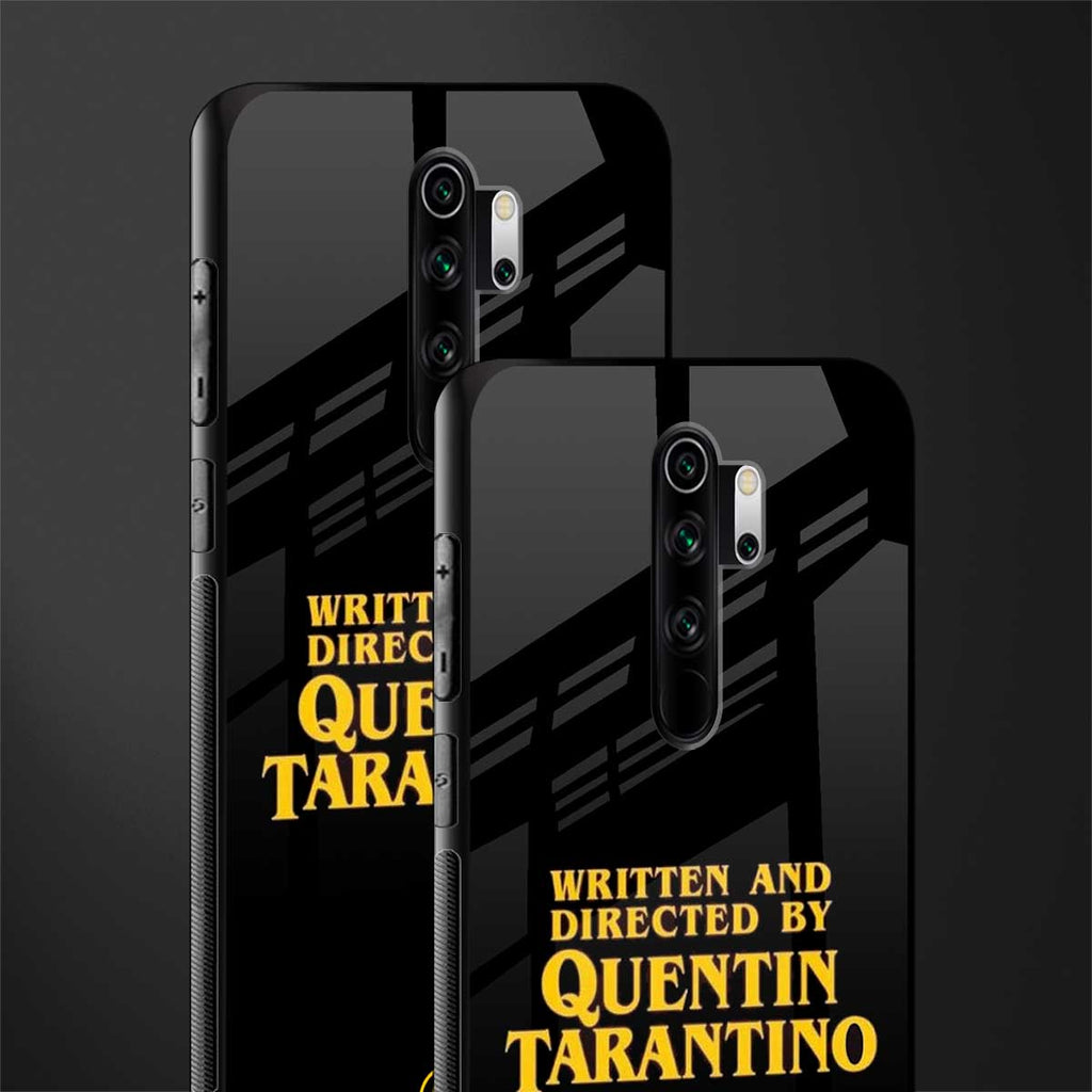 quentin tarantino glass case for redmi note 8 pro image-2