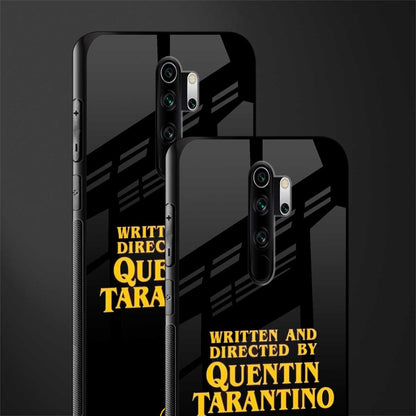 quentin tarantino glass case for redmi note 8 pro image-2