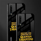 quentin tarantino glass case for mi a3 redmi a3 image-2