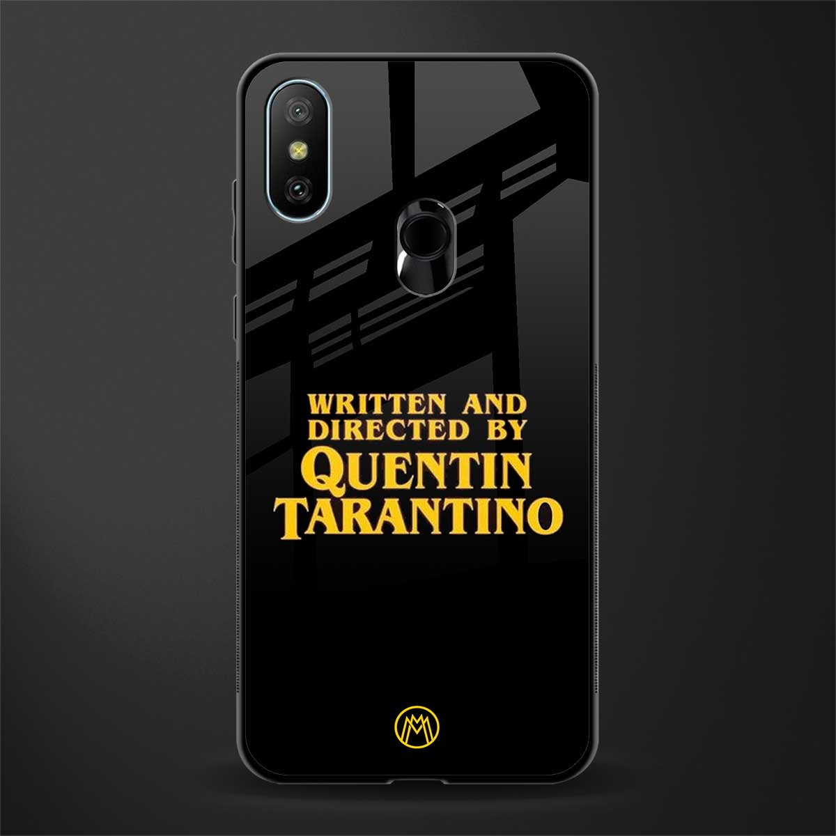 quentin tarantino glass case for redmi 6 pro image