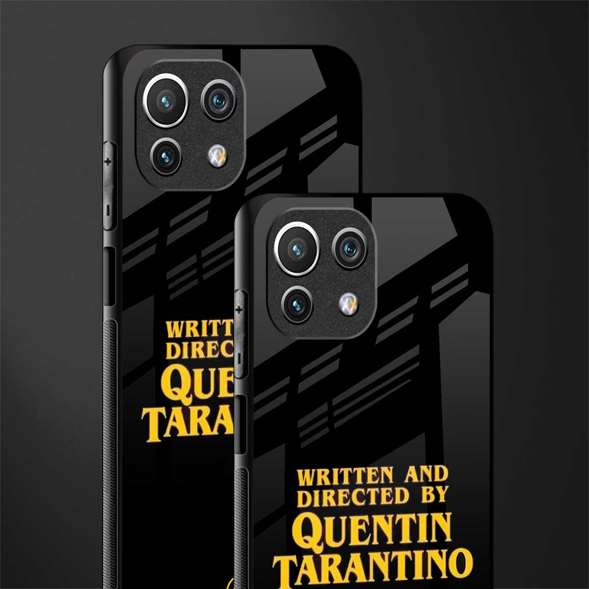 quentin tarantino glass case for mi 11 lite image-2