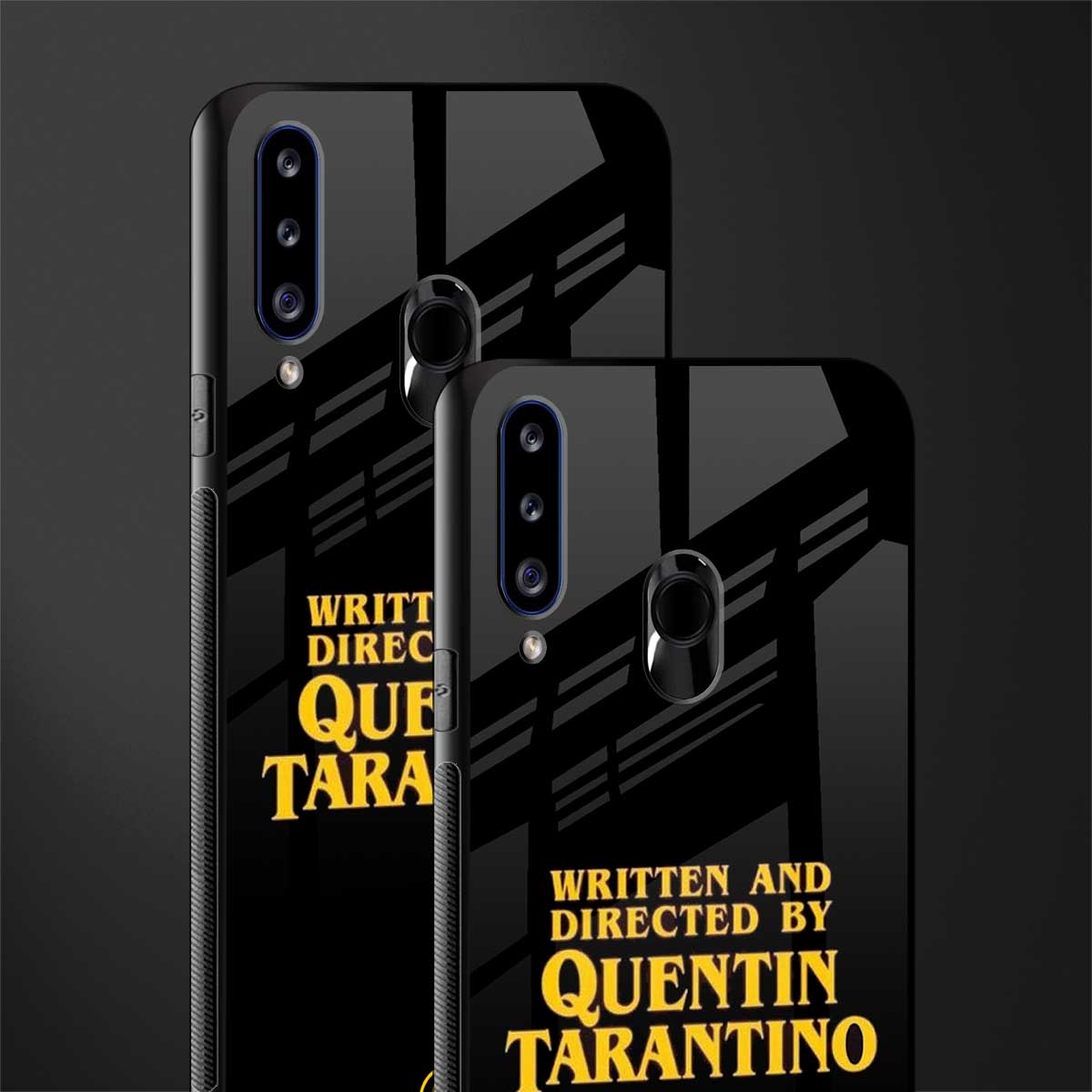 quentin tarantino glass case for samsung galaxy a20s image-2