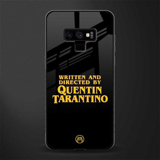 quentin tarantino glass case for samsung galaxy note 9 image