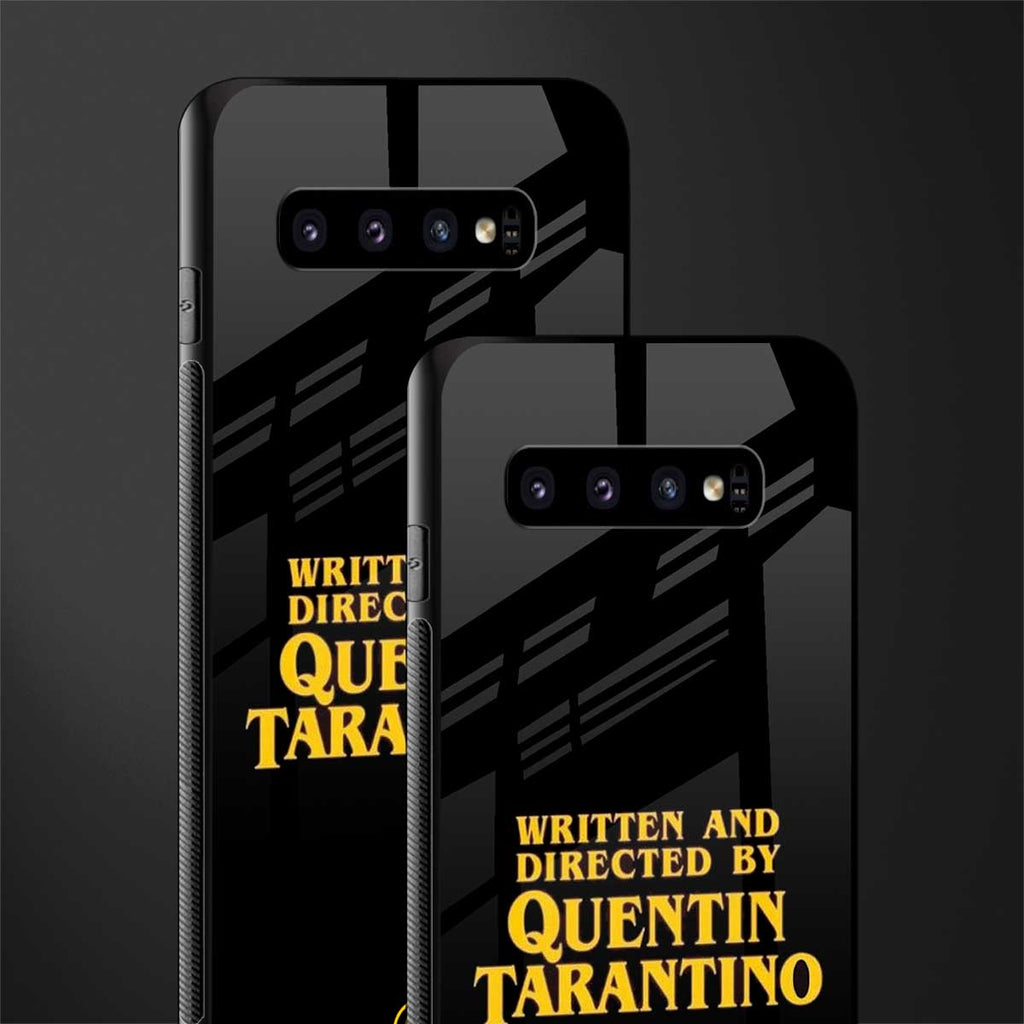 quentin tarantino glass case for samsung galaxy s10 plus image-2