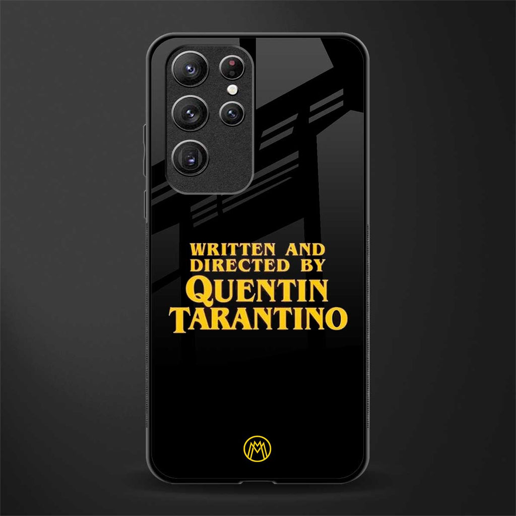 quentin tarantino glass case for samsung galaxy s21 ultra image