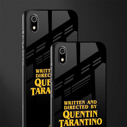 quentin tarantino glass case for redmi 7a image-2